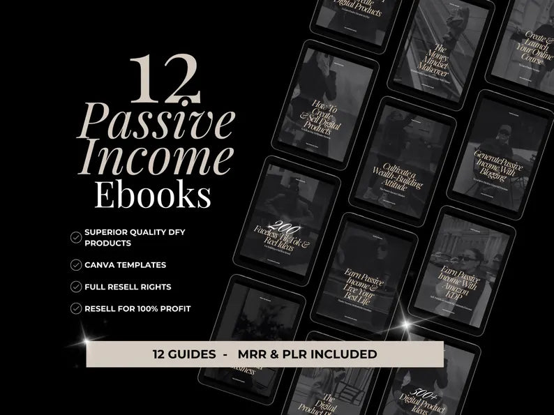 Passive Income Ebook Bundle - MyyViralVault