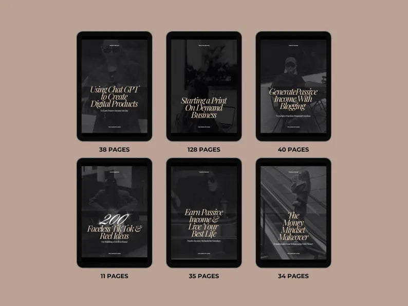 Passive Income Ebook Bundle - MyyViralVault