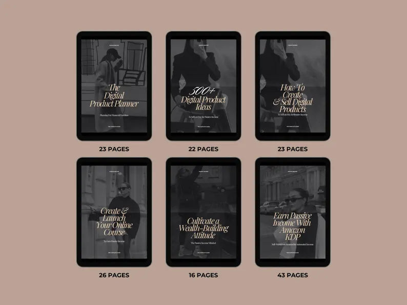 Passive Income Ebook Bundle - MyyViralVault